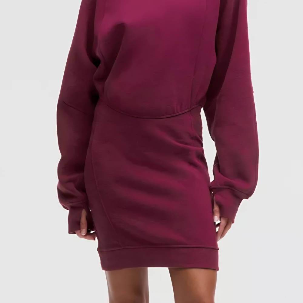 Lululemon 🖤 Burgundy Scuba Dress